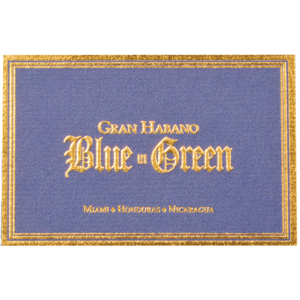 Gran Habano Blue in Green